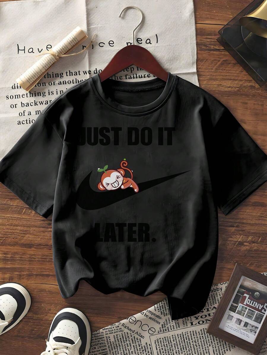 Men T-Shirts - Black - View 1