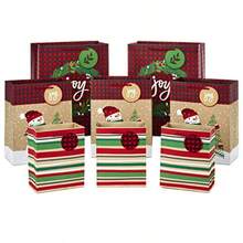Hallmark - Bolsas de regalo para dÃƒ­a festivo Christmas Gift Bags 6 Pack Variados 1 - Bolsas de regalo de Navidad - Ver 7