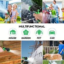 New Arrival Thick Expandable High Pressure Car Wash Hose, Home Garden Soft Pipe, Latex Triple Expansion Hose - A - View 3