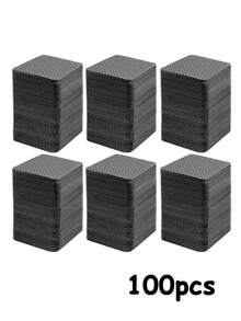 1000 miếng bông tẩy sơn móng tay dùng một lần, khăn lau sơn móng tay, miếng làm sạch và tẩy sơn móng tay, khăn lau keo, giấy làm sạch móng tay, khăn ướt lau chai sơn móng tay, dụng cụ làm móng, dụng cụ tẩy sơn móng tay - màu đen - Xem 11