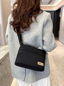 2026 minimalistische einfarbige Damen Kleine Quadratische Tasche, Mehrkammer Casual Tragbare Umhängetasche, Mode vielseitige Damen Schultertasche, geeignet für täglichen Pendlerverkehr, Einkaufen, Münzen & Handy Aufbewahrung, praktisches Geschenk für Mutter und Freunde - Verschiedenfarbig - Übersicht 12