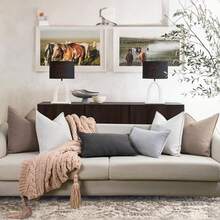 1 vỏ gối trang trí bằng vải chenille họa tiết xương cá (không bao gồm ruột gối), phong cách trang trí nhà nông thôn, màu trơn, phù hợp cho phòng ngủ, ban công, phòng khách, phòng ăn, ghế sofa gia đình, gối ngủ. - Màu Khaki - Xem 5