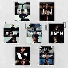 50张/124张/92张 JIMIN V J-HOPE RM JIN 照片卡收藏套装 - 手工相册套装，K-POP 生日礼物，带展示盒的交换卡，书签套装，情人节收藏卡，小礼物，粉丝自制照片卡 - 彩色 - 查看 2