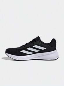Adidas 阿迪达斯男子新款休闲舒适轻便跑步鞋 IH6007 - 黑與白 - 查看 1