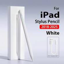 Bút cảm ứng tương thích với iPad Pencil, tương thích với Apple Pencil từ năm 2018-2026, pin Li-Ion 120 mAh, sạc nhanh hơn, chống chạm lòng bàn tay, cảm ứng độ nghiêng, tương thích với Apple Pencil, bút cảm ứng tương thích với iPad thế hệ 10/9/8/7/6, Pro 11/12.9/13/Inch M4, iPad Air 3/4/5/M2, Mini 5/6 [Không có chức năng sạc từ tính] - Nhiều màu - Xem 11