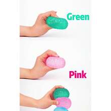 Ice Cream Malt Ball Squeeze Toy, Stress-Relieving Slow Rebound Squeeze Toy, Dopamine-Enhancing Colored Ice Cream Malt Ball Candy, Stress-Relieving Slow Rebound Squeeze Fun, Relieves Stress, Grip Strength Training Squeeze Toy, Hand Strength Training Tool, Intelligence Development, Hands-On Operation, Grip Strength, Sensory Interactive Toy, Suitable For Teenagers To Relieve Sensory Stress, Best Easter Birthday Gift. - 查看 5