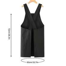 1pc Crossback Apron, Waterproof & Stain-Resistant Household Kitchen Apron, Printed Housework Smock, Baking & Barista Apron, Pocket Design Cooking Apron, Cute Japanese Style Workwear, Japanese Aesthetic Household Essential - Multicolor - View 8