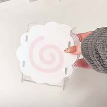 可爱粉色亚克力鱼形笔筒，优雅桌面文具收纳盒，开学季必备 - 魚餅 - 查看 7