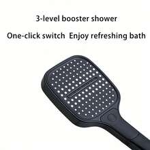 1个高压淋浴喷头，3种喷淋模式，浴室必备升级，打造水疗级淋浴体验 - 花灑 - 查看 8