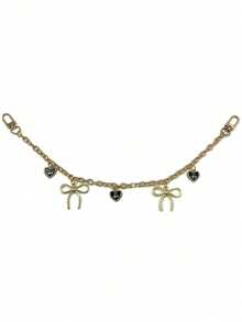 Phụ kiện túi xách thời trang đa năng mới với họa tiết quả anh đào và nơ. - Nhiều màu - Xem 8