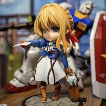 1pc Cute Violet Evergarden Anime Figurine, Eternal Garden Series, Otaku Desk Decor - Multicolor - View 5