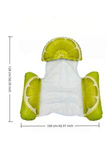 1/2pcs Inflatable Fruit-Shaped Floating Lounger, Adult Summer Pool & Beach Party Accessory, Perfect Summer Gift, Multifunctional Floating Pool Lounge Chair For Adult Vacation Fun And Relaxation, Pool Inflatable, Beach Essentials, Pool Float - Multicolor - View 26