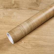 1 Rollo de papel tapiz autoadhesivo con textura de madera - Papel de contacto impermeable apto para gabinetes, puertas, escritorios y armarios - Adhesivo de renovación de muebles modernos, fácil de limpiar y quitar (Ancho opcional: 30/40/55/60/80cm) - S-Nanmu - Ver 3