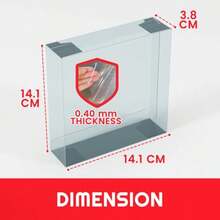 Display Case Storage Protector For Pokemon Japanese Booster Box 5-Pack 0.5 Mm Thick Plastic Display Case For Collectible Gaming Card Storage And Organization. Elevate Your Collection. - 日版補充包 - 查看 3