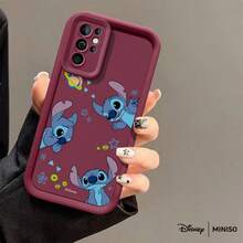 Miniso 名创优品可爱卡通史迪奇系列TPU手机壳，兼容三星S26 Ultra/S26 Edge/S26 Plus/S26/S25 Ultra/S25 Plus/S25/S25FE/S25Edge/S24 Ultra/S24 Plus/S24/S24FE/S23FE/S23 Ultra/S23 Plus/S23/S22 Ultra/S22 Plus/S22/S21 Ultra/S21 Plus/S21/A15/A16/A17/A23/A24/A25/A26/A33/A34/A35/A36/A52/A53/A54/A55/A56/A71/A72/A73，圣诞礼物送给女朋友 - 粉色 - 查看 4