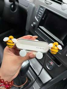 Cute Panda & Pig Car Phone Holder, Bee Vent Mount Phone Navigation Bracket - Animal - View 10