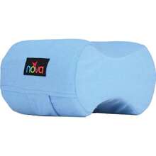 Nova Knee Pillow with Positioning Strap Foam Cushion Leg Pillow with Soft Terry Cloth Removable and Washable Cover Comes in 2 Sizes - Small and Standard - azul claro - Ver 8