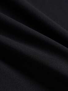 Camiseta de cuello redondo para hombre, adecuada para usar en primavera y verano. - Negro - Ver 3