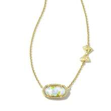 Love Shack Fancy Bow Blooming Heirloom Illusion Necklace For Women Fashion Jewelry Unique Gifts - Kiểu 2 - Xem 7
