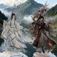 1件《魔道祖师》“醉云求花”系列亚克力立牌，动漫周边，装饰收藏礼品 - 彩色 - 查看 3