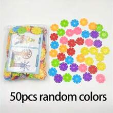 Creative Interlocking Disc Toy Set - A Set Of Interlocking Plastic Discs That Stimulate Children's Imagination And Creativity, An Educational STEM Toy Suitable For Boys And Girls, An Ideal Choice For Children's Birthday Parties And Holiday Gifts. - Multicolor - View 15