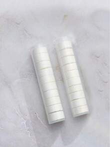 50/30/20/10pcs Portable Disposable Compressed Towels Per Box - Perfect For Beauty Tools, Makeup Removal, Facial Cleansing, Outdoor Travel And Hiking, And Daily Home Use - White - View 10