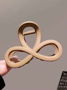 4pcs/1pc Women's 8.5cm/3.35in Bow Plastic Hair Clips In Black, White, Khaki, Brown, Fashionable, Versatile, Elegant, Minimalist Solid Color Hair Claws, Suitable For Daily Wear, Casual, Party, Commute, Vacation, Hairstyling, Makeup, Outfit Matching Hair Jaw Clip Hair Clamps Hair Clutch Hair Catcher Clip, Bow Accessories, School Stuff, College Fall Winter Claw Clip Hair Accessories For Women Summer Outfits - Multicolor - View 10