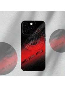 [Expediere în 24 de ore din DE-ES]Apple 17 21 22 23 24 25 26Husă de telefon Galaxy German Football - Stil gotic-întunecat + Design | Mată antiderapantă pentru iPhone 16/15/14/13/12/XS/XR/X/7/8/Plus/Pro/Max - Husă de protecție neagră din cauciuc moale, temă Halloween, stil de vară - aproape alb - Vizualizare 6