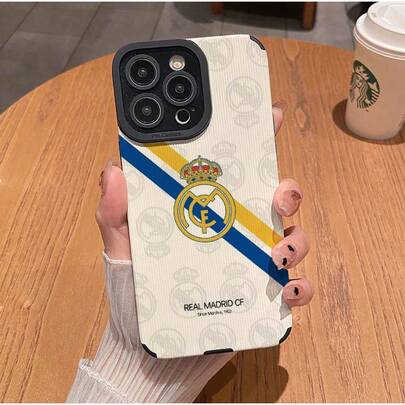 [24h Dispatch From DE-ES]Apple 17  21 22 23 24 25 26Galaxy Suitable For IPhone14Pro Phone Case Apple 12mini  Football Logo 15Promax Soft High-End Football European Cup Club 13pro Cartoon 11 Cute
