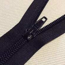 50pcs Black & White Nylon Zippers, Suitable For Sewing Crafts, 2 Colors Assorted - H - View 7
