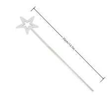 1pc Plastic Fairy Wand Star Wand Princess Angel Wand Birthday Party Wedding Christmas Cosplay Halloween Prop (May Deform During Transport, Please Do Not Buy If You Mind) 1/2/5/8pcs - Multicolor - View 10