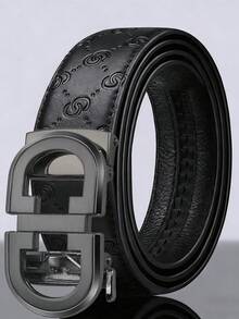 男士真皮腰带，多功能休闲裤腰带 - 彩色 - 查看 13