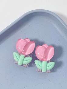 Flower Design Charging Cable Protector Case Compatible With IPhone 14/15/16, 20W Charger Head - Multicolor - View 4