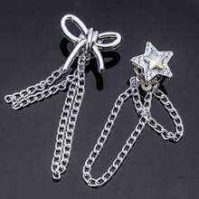 1/2/4pcs Adjustable Magnetic Pant Leg Clips, No Drilling Required Pants Leg Decorative Clips - Multicolor - View 7