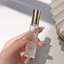 12ml Refillable Perfume Spray Bottle, Travel Size Glass Container With Golden Cap - Multicolor - View 5
