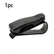 3pcs Car Sun Visor Glasses Clip - Durable Plastic Glasses Clip With Card Holder, Fashionable Glasses Storage For Driving Sun Visor Installation - A - View 10