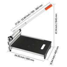 13 Inch Vinyl Floor Cutter, 12mm Thick Laminate Flooring Cutter With 15°/30°/45° Adjustable Angle Settings, Flexible Wheels, Telescoping Handle, Certain Engineered Wood, LVT, VCT, SPC, LVP, WPC - 13 Inches 10~13mm - View 10