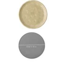 Bát ăn cho thú cưng bằng gốm sứ, bát đựng thức ăn đóng hộp cho mèo với thiết kế silicon chống trượt. - Một kích thước - Xem 16
