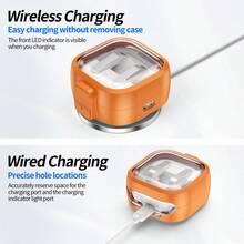 Ốp tai nghe phù hợp với tai nghe không dây Galaxy Buds4/4pro, vỏ bảo vệ chống rơi vỡ, thiết kế unisex dành cho cặp đôi. - Nhiều màu - Xem 9