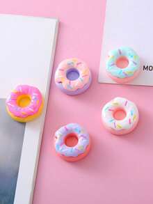 10/20pcs Random Cute Miniature Donut DIY Whipped Cream Decoration Accessories Craft Supplies - Simulation - View 8