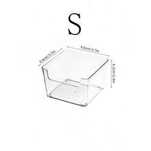 1/7 pezzi Set di scatole organizer multiuso trasparenti - Bagno, Vanità, Cosmetici, Camera da letto, Cucina, Ufficio, Borsa trucchi, Accessori da viaggio - Multicolore - Visualizzare 13
