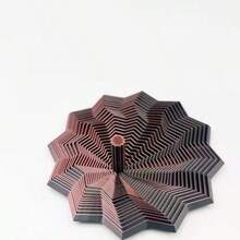 3D打印感官减压玩具，分形六边形减压玩具（带手柄），3D自由造型减压玩具，多色旋转螺旋设计，2026新款星形减压玩具，可伸缩减压玩具，3D打印透气减压玩具，3D变形减压玩具，圣诞节新年派对生日礼物（随机渐变色） - 彩色 - 查看 17