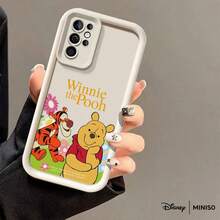 MINISO Disney Winnie Puuh Handyhülle, für Samsung S26 Ultra/S26 Edge/S26 Plus/S26/S25 Ultra/S25 Plus/S25/S25FE/S25Edge/S24Ultra/S24Plus/S24/S24FE/S23FE/S23Ultra/S23Plus/S23/S22Ultra/S22Plus/S22/S21Ultra/S21Plus/S21/A15/A16/A17/A25/A26/A35/A36/A54/A55/A56/A71/A72/A73/Geschenkidee für die Freundin - Weiss - Übersicht 1