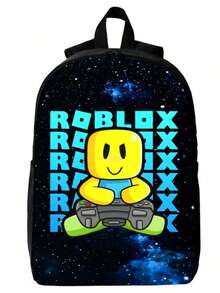 Ro Loxs Gamer Cute Fanart Backpack Large Capacity Lightweight School Bookbag Suitable For Daily Or Travel, Ideal Holiday Gift - 17in*12.6in*5.1in - Xem 6