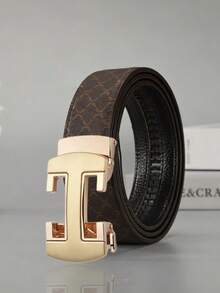 Thắt lưng da nam đa năng với khóa tự động - Nhiều màu - Xem 2