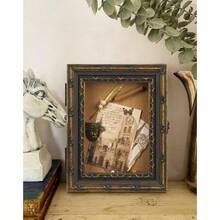 Three-Ring Binder Photo Albums - Black Gold + 8x10" - View 3
