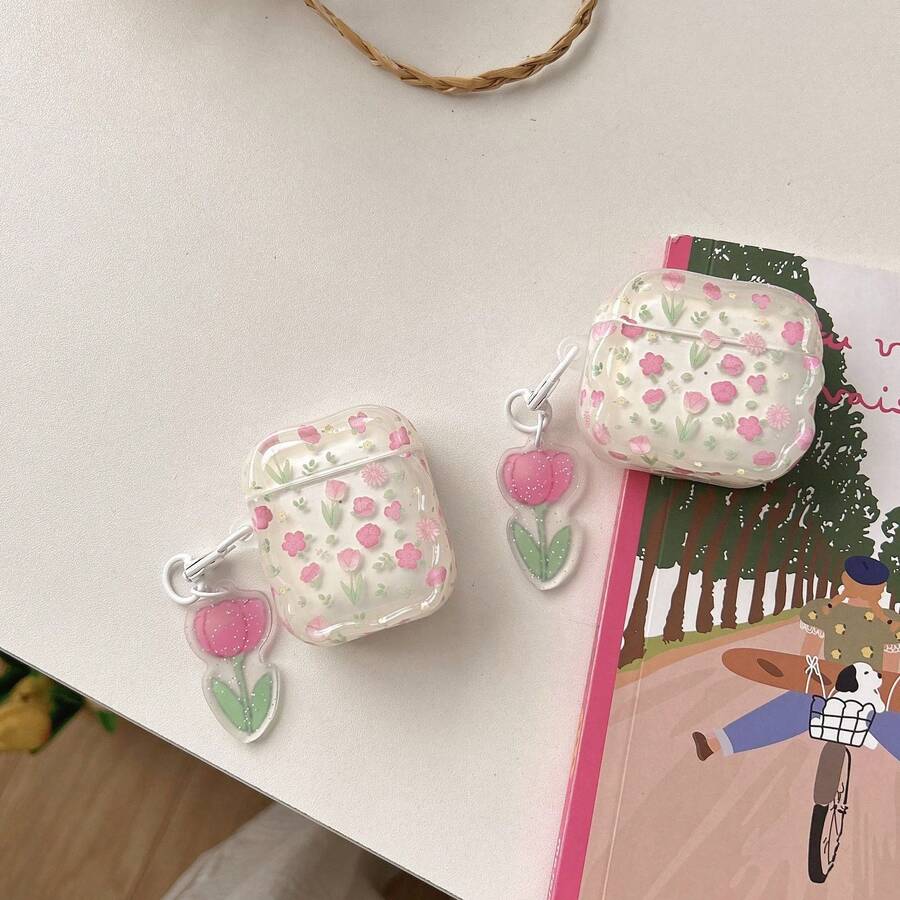 Skyddsfodral kompatibelt med Apple Wireless Earphone Case, reptåligt och stötsäkert