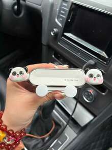 Cute Panda & Pig Car Phone Holder, Bee Vent Mount Phone Navigation Bracket - Animal - View 11