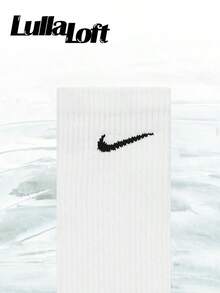 Nike 6 Pack Everyday Plus Cushioned Socks Men's-Mother's Day Gifts-Father's Day Gift–SX6897 100 - Trắng/Đen - Xem 5