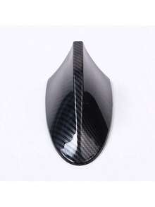 1 chiếc ăng-ten vây cá mập kiểu xe đua, trang trí nóc xe kèm vòng đệm cao su, bề mặt sợi carbon đen, phù hợp với các dòng xe hiện đại và cổ điển, nhiều màu sắc để lựa chọn. - vây cá mập - Xem 10